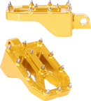 THRASHIN SUPPLY CO. Aggressor Footpegs - Rear - Gold TSC-2022-5-D