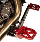 THRASHIN SUPPLY CO. Aggressor Footpegs - Rear- Red TSC-2022-2-D