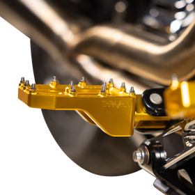 THRASHIN SUPPLY CO. Aggressor Footpegs - Rear - Gold TSC-2022-5-D