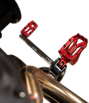 THRASHIN SUPPLY CO. Aggressor Footpegs - Rear- Red TSC-2022-2-D