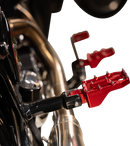 THRASHIN SUPPLY CO. Aggressor Footpegs - Rear- Red TSC-2022-2-D