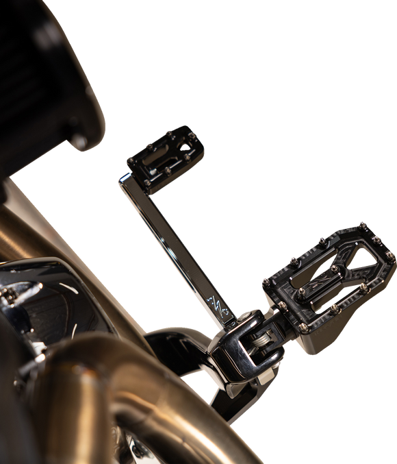 THRASHIN SUPPLY CO. Aggressor Footpegs - Rear - Black TSC-2022-1-D