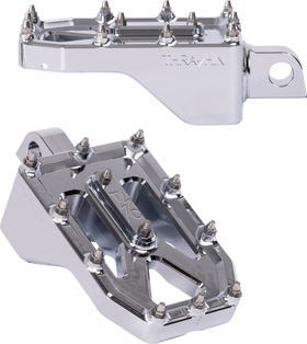 THRASHIN SUPPLY CO. Aggressor Footpegs - Rear - Chrome TSC-2022-3-D
