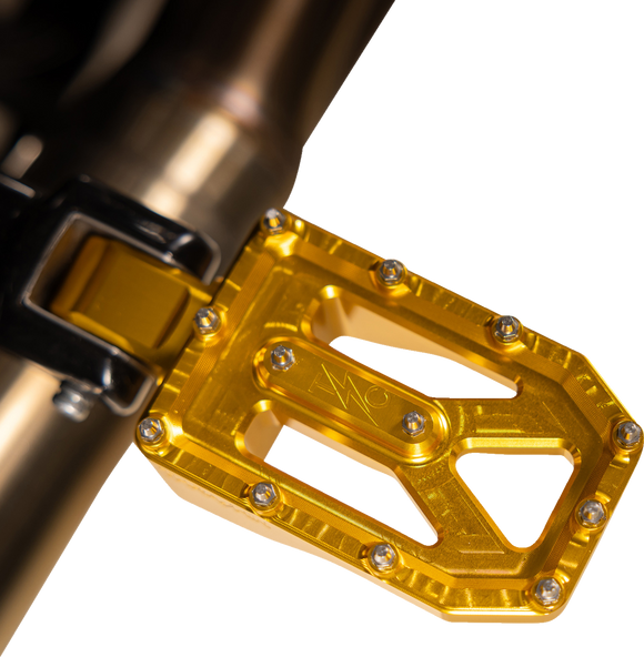 THRASHIN SUPPLY CO. Aggressor Footpegs - Rear - Gold TSC-2022-5-D