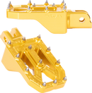 THRASHIN SUPPLY CO. Aggressor Footpegs - Front - Gold TSC-2022-5-SF