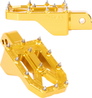 THRASHIN SUPPLY CO. Aggressor Footpegs - Rear - Gold TSC-2022-5-SR