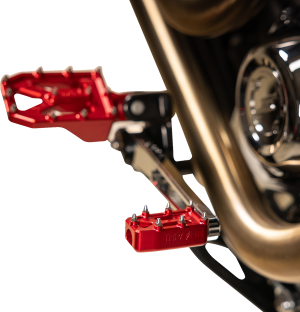 THRASHIN SUPPLY CO. Aggressor Shifter Peg - Red TSC-2101-2