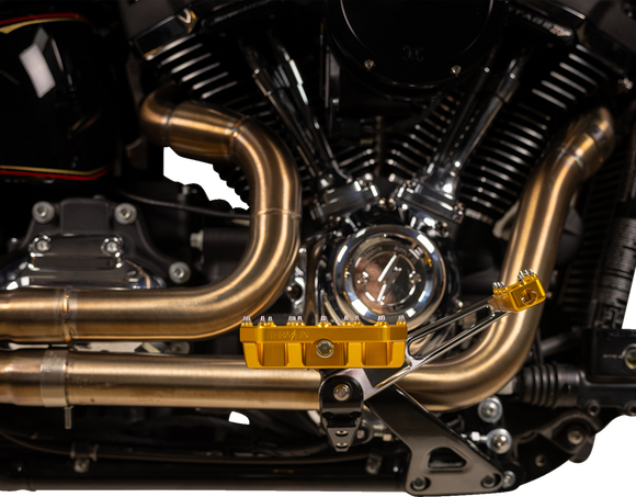 THRASHIN SUPPLY CO. Mini Aggressor Floorboards - Gold - Rear TSC-2031-5-D