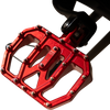 THRASHIN SUPPLY CO. Mini Aggressor Floorboards - Red - Rear TSC-2031-2-D