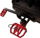THRASHIN SUPPLY CO. Mini Aggressor Floorboards - Red - Rear TSC-2031-2-D