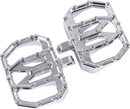 THRASHIN SUPPLY CO. Mini Aggressor Floorboards - Chrome - Rear TSC-2031-3-D