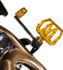 THRASHIN SUPPLY CO. Mini Aggressor Floorboards - Gold - Rear TSC-2031-5-D