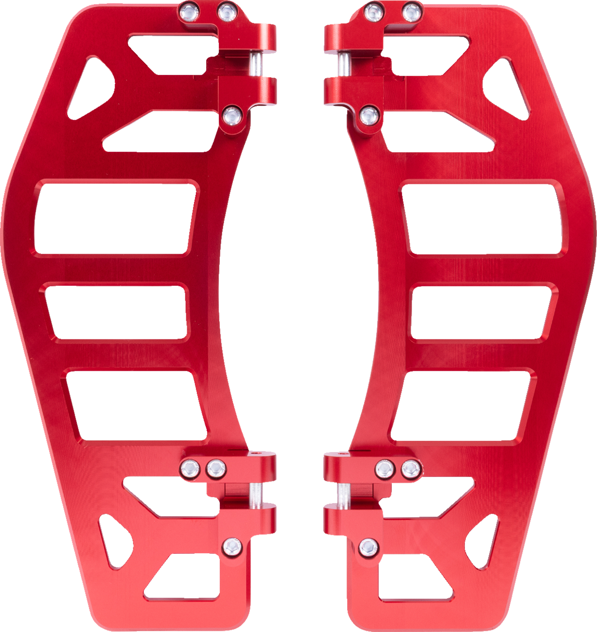 THRASHIN SUPPLY CO. Aggressor Floorboards - Red TSC-2219-2