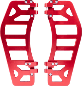 THRASHIN SUPPLY CO. Aggressor Floorboards - Red TSC-2219-2