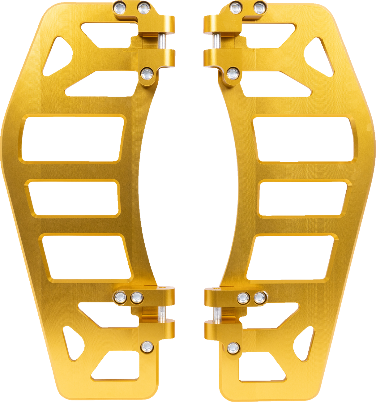 THRASHIN SUPPLY CO. Aggressor Floorboards - Gold TSC-2219-5