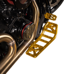 THRASHIN SUPPLY CO. Aggressor Floorboards - Gold TSC-2219-5