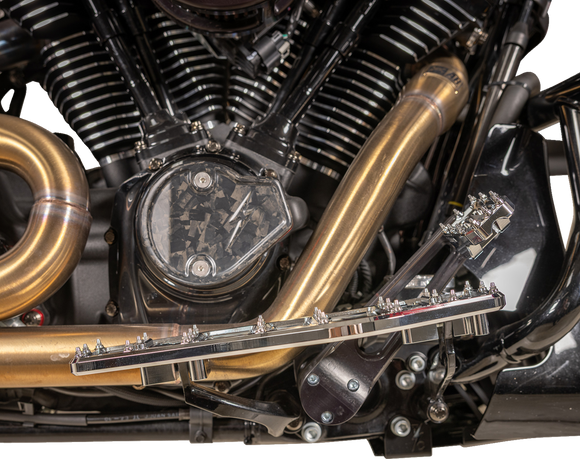 THRASHIN SUPPLY CO. Aggressor Floorboards - Chrome TSC-2219-3