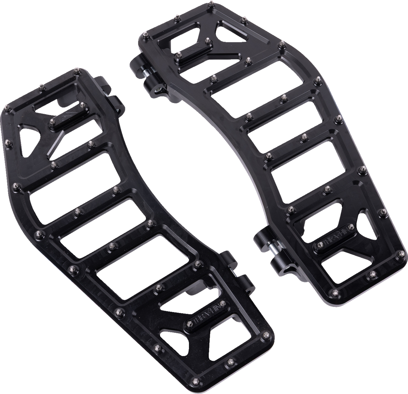 THRASHIN SUPPLY CO. Aggressor Floorboards - Black TSC-2219-1