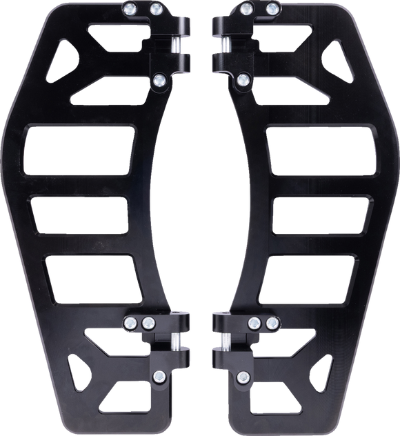 THRASHIN SUPPLY CO. Aggressor Floorboards - Black TSC-2219-1