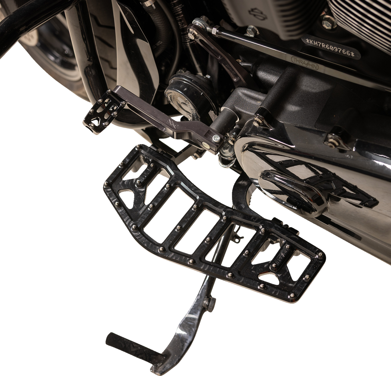 THRASHIN SUPPLY CO. Aggressor Floorboards - Black TSC-2219-1
