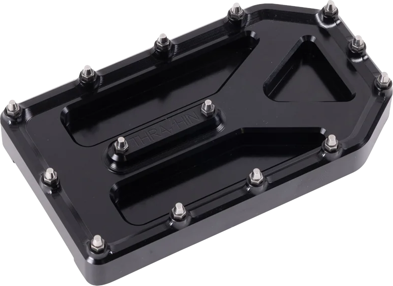 THRASHIN SUPPLY CO. Aggressor Brake Pedal Pad - Black - Touring TSC-2220-1