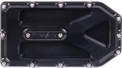 THRASHIN SUPPLY CO. Aggressor Brake Pedal Pad - Black - Touring TSC-2220-1