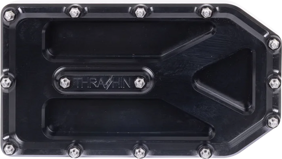 THRASHIN SUPPLY CO. Aggressor Brake Pedal Pad - Black - Touring TSC-2220-1