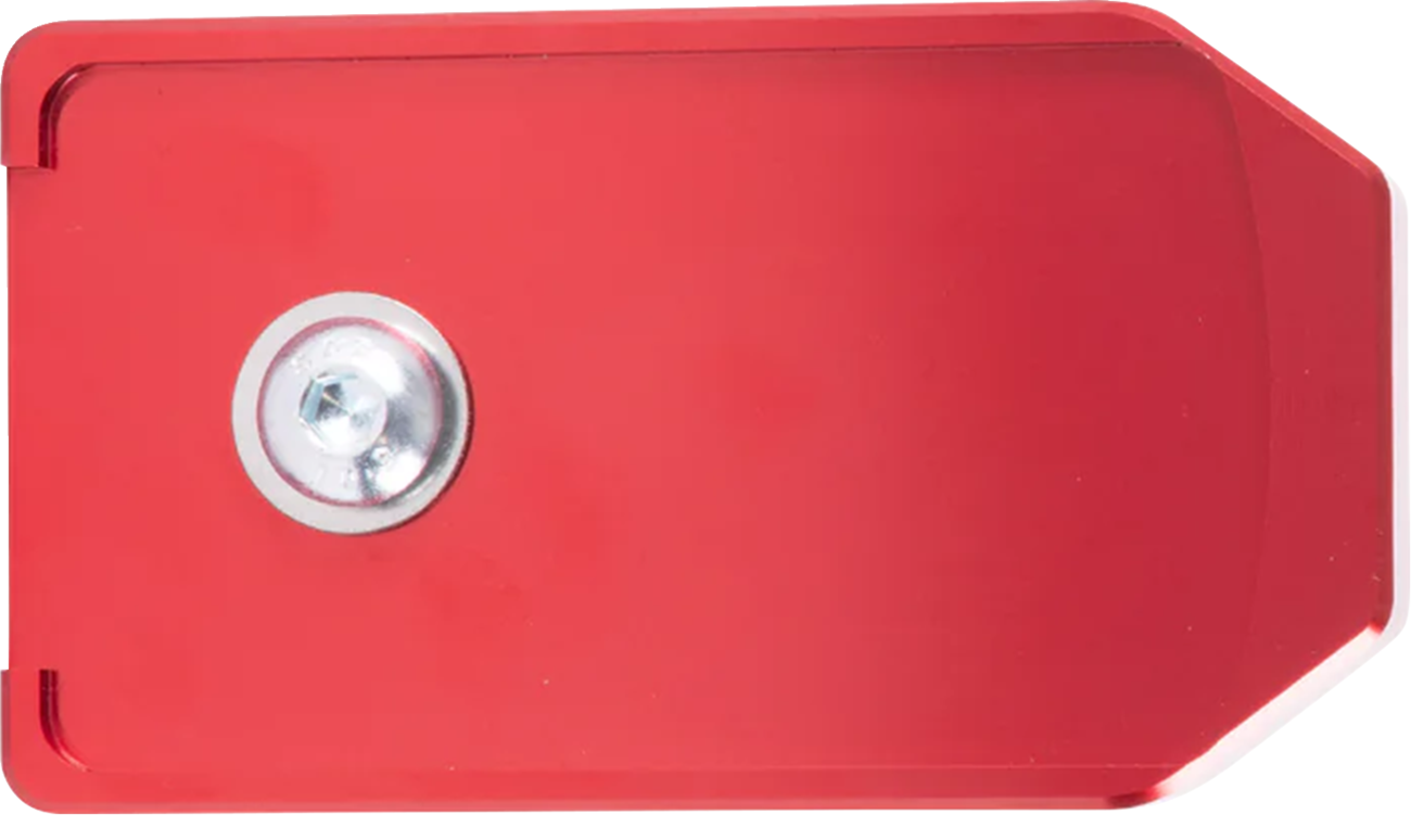 THRASHIN SUPPLY CO. Aggressor Brake Pedal Pad - Red - Touring TSC-2220-2