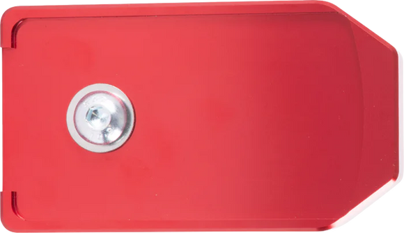 THRASHIN SUPPLY CO. Aggressor Brake Pedal Pad - Red - Touring TSC-2220-2