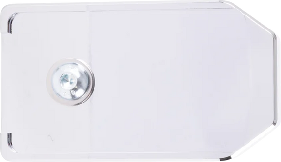 THRASHIN SUPPLY CO. Aggressor Brake Pedal Pad - Chrome - Touring TSC-2220-3