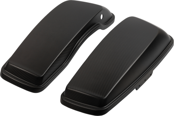 SLYFOX Saddlebag Lids - Carbon Matte - FL '14-'23 1020-SBLC-M
