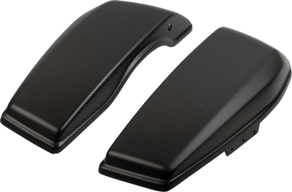 SLYFOX Saddlebag Lids - Carbon Matte - FL '24-'25 1022-SBLC-M