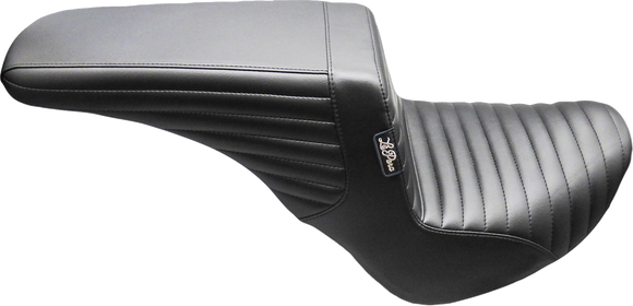 LE PERA Kickflip Up Front Seat - Pleated - Black - FL/FX '18-'25 LYU-590PT