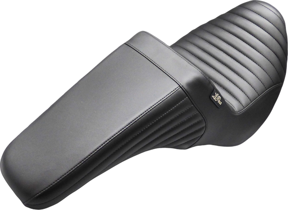 LE PERA Kickflip Up Front Seat - Pleated - Black - FL/FX '18-'25 LYU-590PT