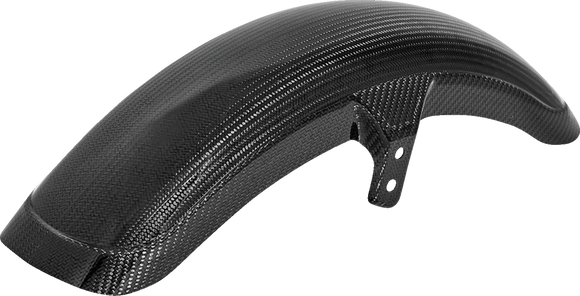 SADDLEMEN Front Fender - Carbon Fiber/Gloss - Softail/Dyna CF-8-0002