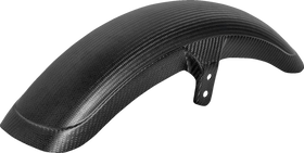 SADDLEMEN Front Fender - Carbon Fiber/Matte - Softail/Dyna CF-8-0002M