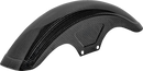 SADDLEMEN Front Fender - Carbon Fiber/Gloss - Dyna/Sportster CF-8-0003