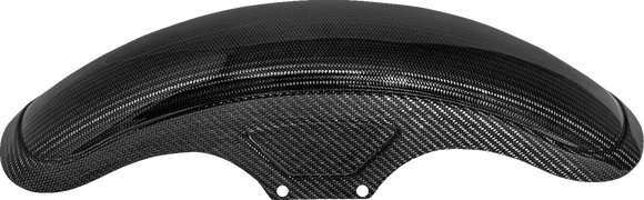 SADDLEMEN Front Fender - Carbon Fiber/Gloss - Dyna/Sportster CF-8-0003