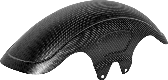 SADDLEMEN Carbon Fiber Front Fender - Matte - Touring '14-'24 CF-814-07-004M