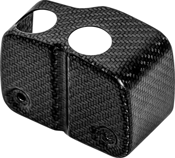 SADDLEMEN Coil Cover - Carbon Fiber - Gloss Black CF-899-04-001
