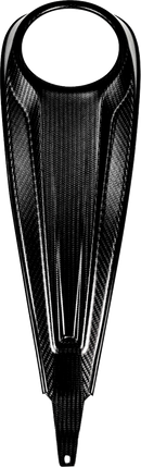 SADDLEMEN Dash Panel - Center Fill - Carbon Fiber/Gloss CF-823-07-002