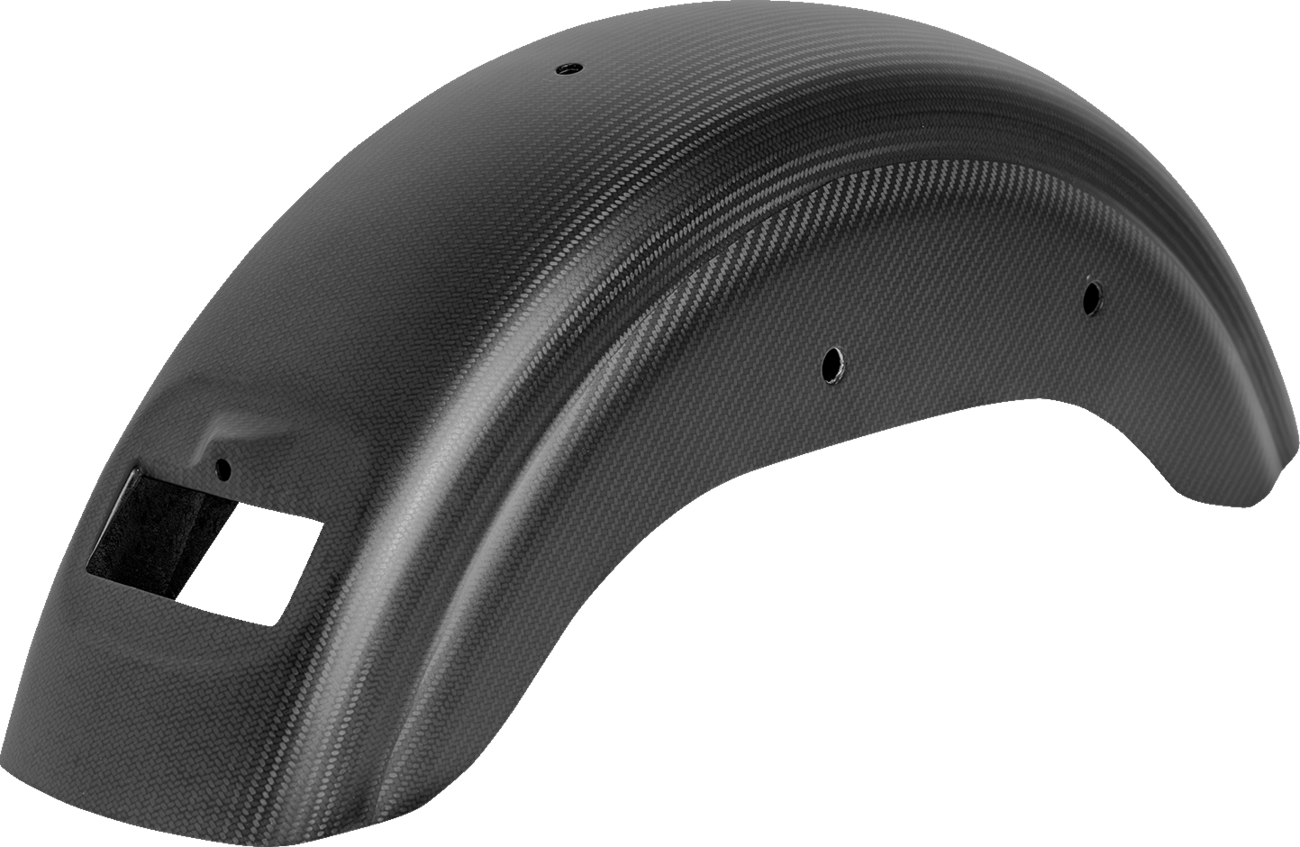 SADDLEMEN Rear Fender - Carbon Fiber/Matte - FXBB/FXST/FLSL CF-818-30-001M