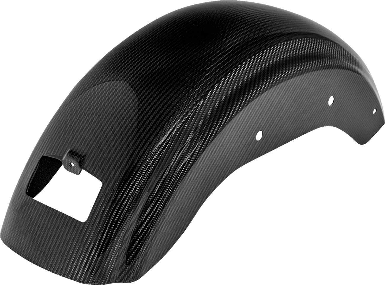 SADDLEMEN Rear Fender - Carbon Fiber/Gloss - FXLR/S/ST CF-818-29-001