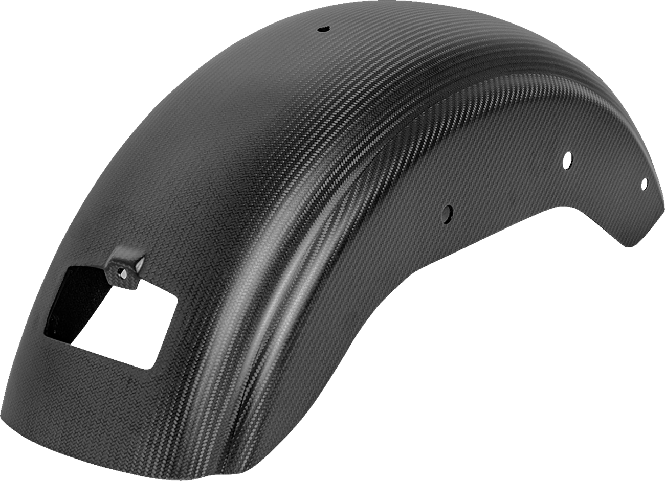 SADDLEMEN Rear Fender - Carbon Fiber/Matte - FXLR/S/ST CF-818-29-001M