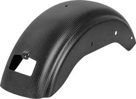 SADDLEMEN Rear Fender - Carbon Fiber/Matte - FXLR/S/ST CF-818-29-001M