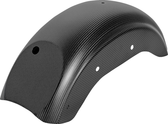 SADDLEMEN Rear Fender - Carbon Fiber/Matte - FXLR/S/ST CF-818-29-001M