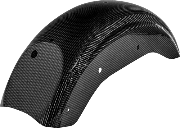 SADDLEMEN Rear Fender - Carbon Fiber/Gloss - FXLR/S/ST CF-818-29-001