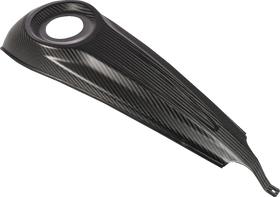 SADDLEMEN Dash Panel - Center Fill - Carbon Fiber/Matte CF-808-07-001M