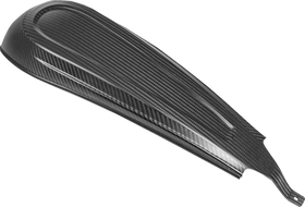 SADDLEMEN Dash Panel - Side Fill - Carbon Fiber/Matte CF-821-07-001M