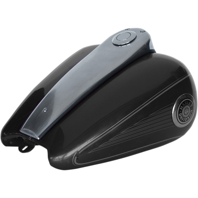 RWD V-Twin low-profile cast aluminum dash, natural finish with rubber edging for 1999–2007 Harley-Davidson Touring, Part 2202-0117